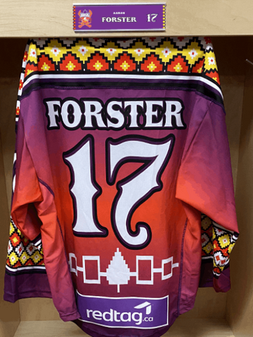 Aaron Forster #17 Jersey 2021-2022 Season
