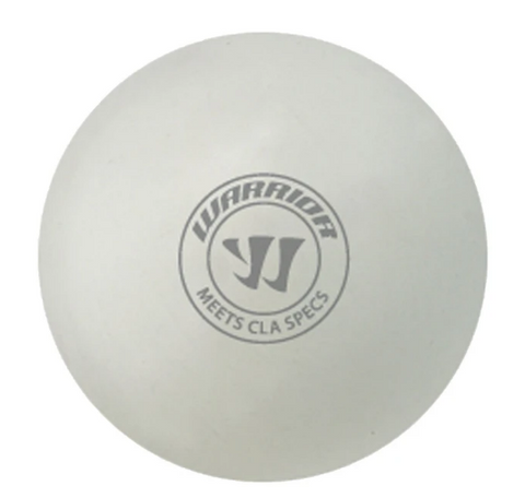 WARRIOR (CLA APPROVED) LACROSSE BALL- WHITE