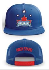 ROCK STARS - BD FLAT BRIM HAT